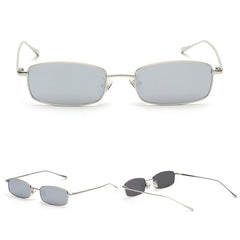 Men's Rectangle 'Vincent' Alloy Sunglasses