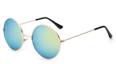 Men's Classic Round 'Circles' Metal Sunglasses