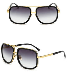 Men's Square 'The Heavy' Metal Sunglasses