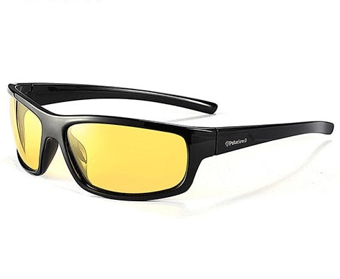 Men's Vintage Rectangle 'Hitman' Plastic Sunglasses