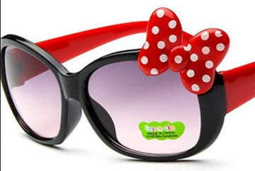 Kid's Girls Butterfly 'Aponi Eye' Plastic Sunglasses