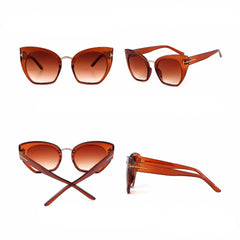 Women's Rimless 'Eyes On Me' Square Sunglasses