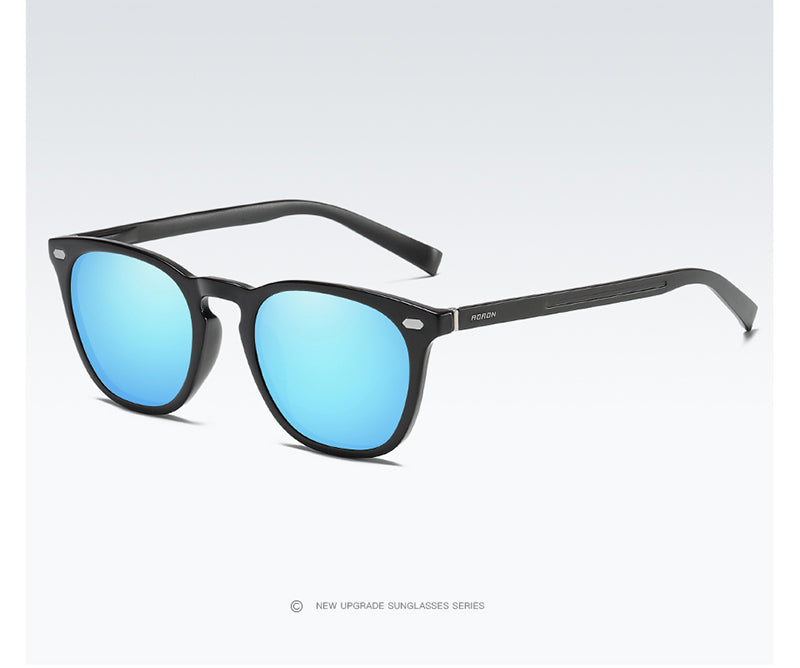 Unisex Square Polarized 'The lookout shades' Metal Sunglasses