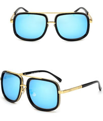 Men's Square 'The Heavy' Metal Sunglasses