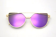 Women's Cat Eye 'The Glam' Metal Sunglasses