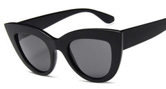 Women's Vintage Cat Eye 'Monina' Plastic Sunglasses