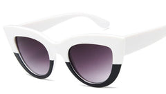 Women's Vintage Cat Eye 'Monina' Plastic Sunglasses