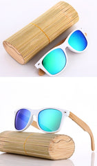 Men's Polarized 'Ludwig Sun' Wooden Sunglasses