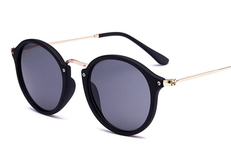 Men's Vintage Round 'Maleko ' Metal Sunglasses