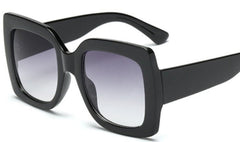 Women's Oversized Square 'Fester' Plastic Sunglasses