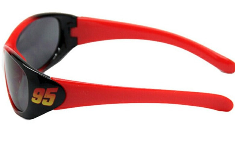 Kid's Boys Oval 'Mc Red Eye' Plastic  Sunglasses