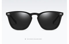 Unisex Square Polarized 'The lookout shades' Metal Sunglasses