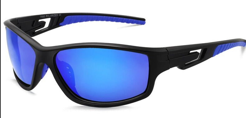 Men's Cycling Polarized 'Warden' Plastic Sports Sunglasses — Eye Shop Direct