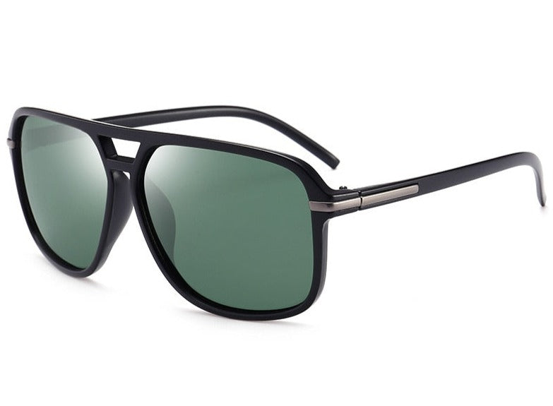 Men's Oversized Rectangle 'Tom Han' Metal Sunglasses