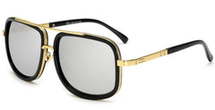 Men's Square 'The Heavy' Metal Sunglasses