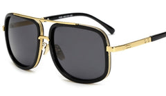 Men's Square 'The Heavy' Metal Sunglasses