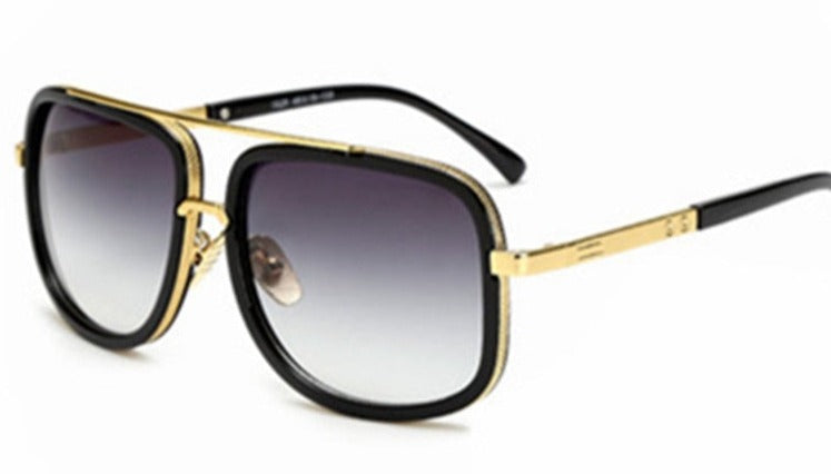 Men's Square 'The Heavy' Metal Sunglasses