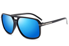 Men's Oversized Rectangle 'Tom Han' Metal Sunglasses