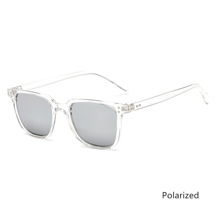Men's Square 'Joni' Plastic Sunglasses