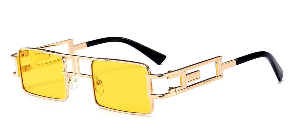 Men's Rectangular 'Snowshades' Gradient Sunglasses