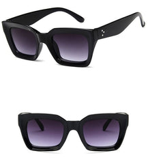 Women's Square 'Pretty Women' Plastic Sunglasses