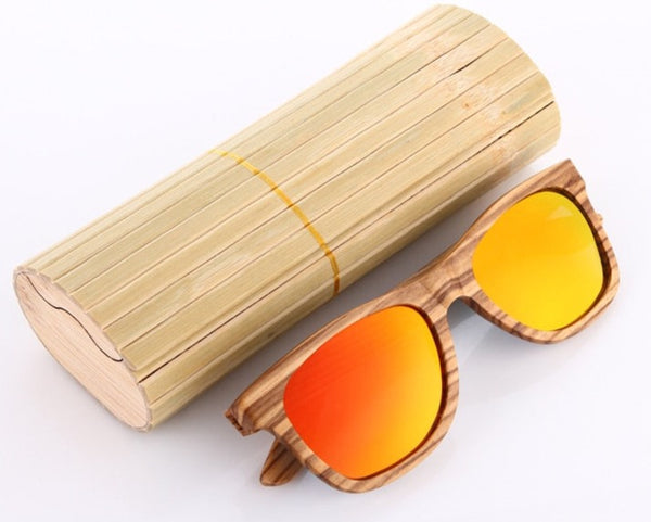 Men's Polarized 'Kabirama ' Wooden Bamboo Sunglasses