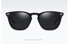 Unisex Square Polarized 'The lookout shades' Metal Sunglasses