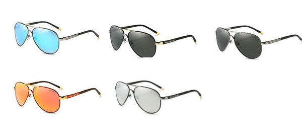 Men's Aviation 'Dispencer' Polarized Sunglasses