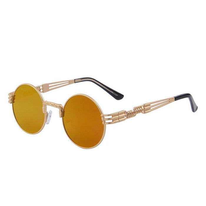 Women's Round 'Funky' Steampunk Sunglasses