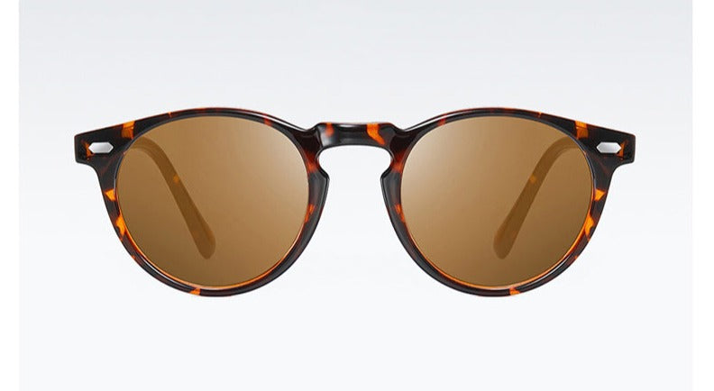 Women's Polarized Round 'Purest' Plastic Sunglasses