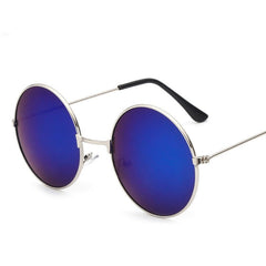 Men's Classic Round 'Circles' Metal Sunglasses