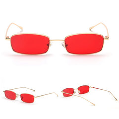 Men's Rectangle 'Vincent' Alloy Sunglasses