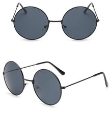 Men's Classic Round 'Circles' Metal Sunglasses