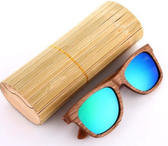 Men's Polarized 'Kabirama ' Wooden Bamboo Sunglasses