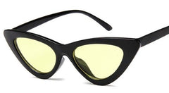 Women's Vintage Cat Eye 'Sand Desert' Plastic Sunglasses