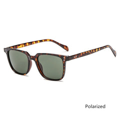 Men's Square 'Joni' Plastic Sunglasses