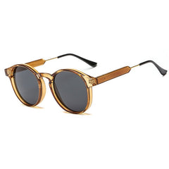 Women's Round 'Shammy' Plastic Sunglasses