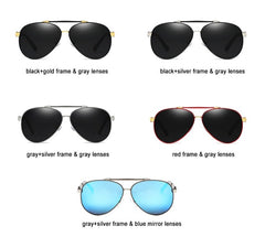 Women's Oval Pilot 'Mythical Boss' Polarized Sunglasses