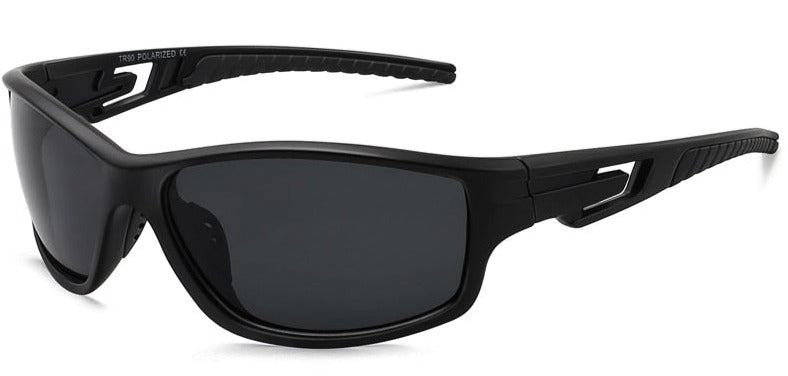 Men's Cycling Polarized 'Warden' Plastic Sports Sunglasses — Eye