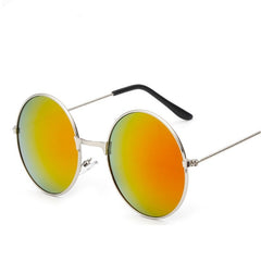 Men's Classic Round 'Circles' Metal Sunglasses