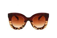 Women's Retro Cat Eye 'Funky Shades' Plastic Sunglasses