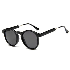 Women's Round 'Shammy' Plastic Sunglasses