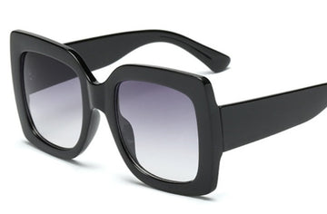 Women's Oversized Square 'Fester' Plastic Sunglasses