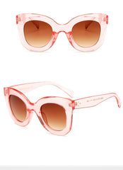 Women's Retro Cat Eye 'Funky Shades' Plastic Sunglasses