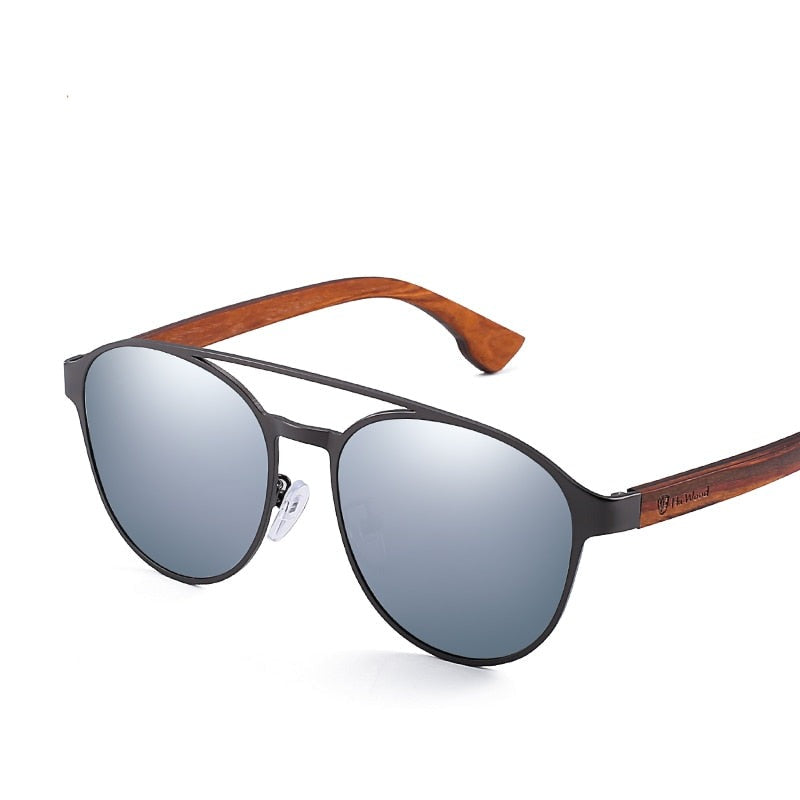 Men's Wood Polarized 'Fasten' Polarized Sunglasses