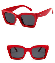 Women's Square 'Pretty Women' Plastic Sunglasses