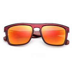 women's Natural Bamboo 'Sukhee' Anti Reflective Sunglasses