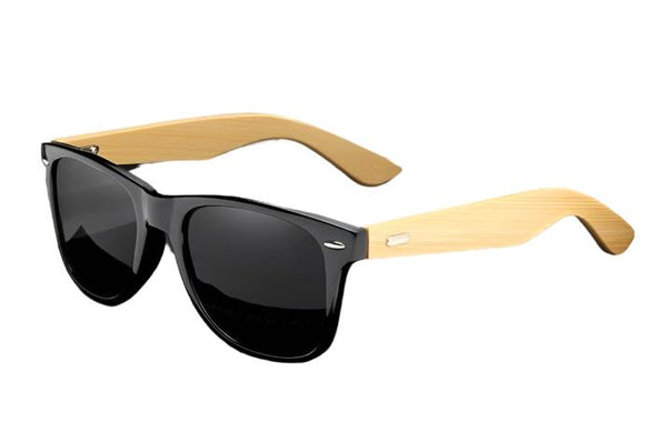 Men's Polarized Wayfarer 'Epicurian' Wooden Sunglasses