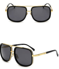 Men's Square 'The Heavy' Metal Sunglasses