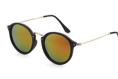 Men's Vintage Round 'Maleko ' Metal Sunglasses